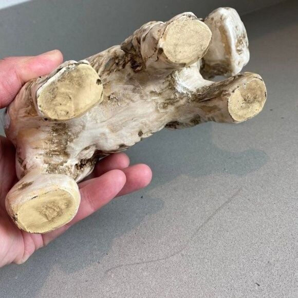 Vintage Westie Chalk Ware Terrier Dog Figurine, 5" Tall - Picture 7 of 7